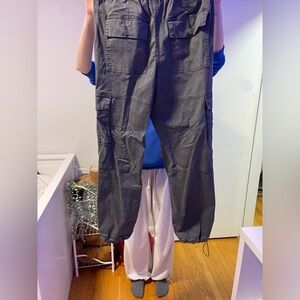 Garage cargo parachute pants- WORN ONCE